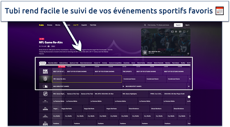 découvrez notre site de streaming sportif gratuit, où vous pouvez regarder tous vos événements sportifs préférés en direct et sans frais. ne manquez plus jamais un match grâce à notre plateforme conviviale et accessible à tous les passionnés de sport !