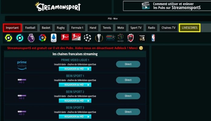 découvrez streamonsport, votre plateforme ultime pour suivre en direct tous les événements sportifs, avec des analyses, des statistiques et des commentaires en temps réel. ne manquez plus jamais un match !