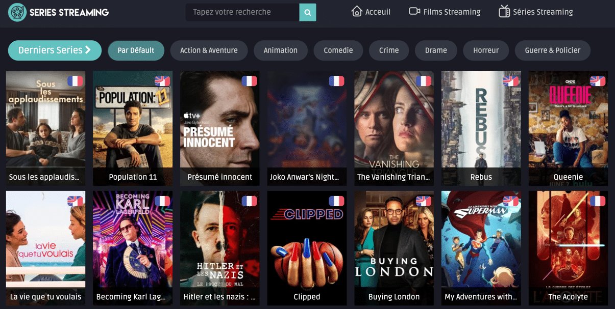 découvrez notre site secret qui remplace wiflix, offrant une vaste sélection de films et séries en streaming. profitez d'une expérience de visionnage sans interruption et explorez des contenus variés disponibles en un clic. ne manquez pas cette alternative incontournable pour vos soirées cinéma.