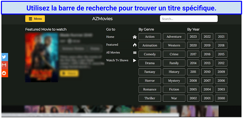 découvrez notre site de streaming fiable, où vous pouvez regarder vos films et séries préférés en toute sécurité et sans interruptions. profitez d'une vaste bibliothèque de contenus avec une qualité de streaming exceptionnelle !